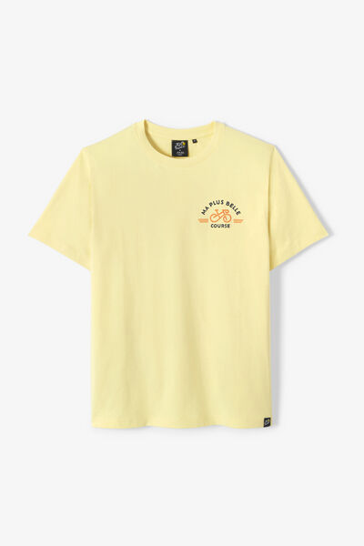 Tee shirt brod&eacute; licence Tour de France