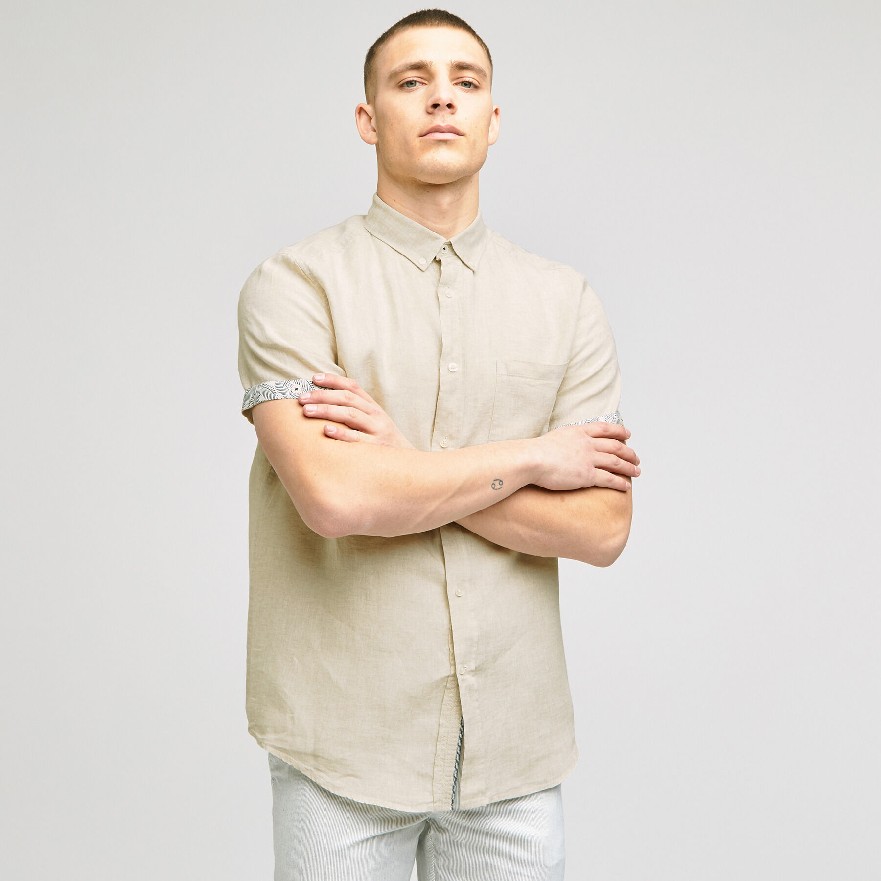 Chemise lin top jules