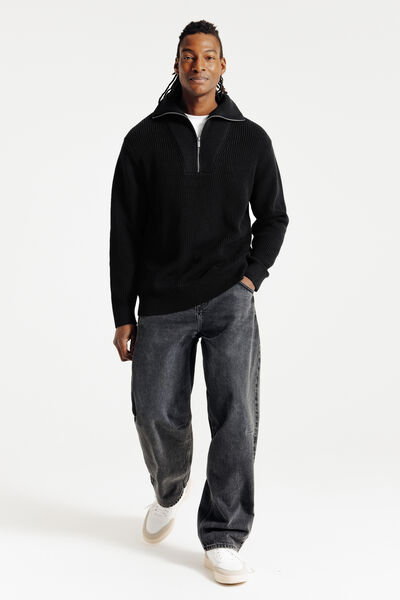 Pull col camionneur en côte