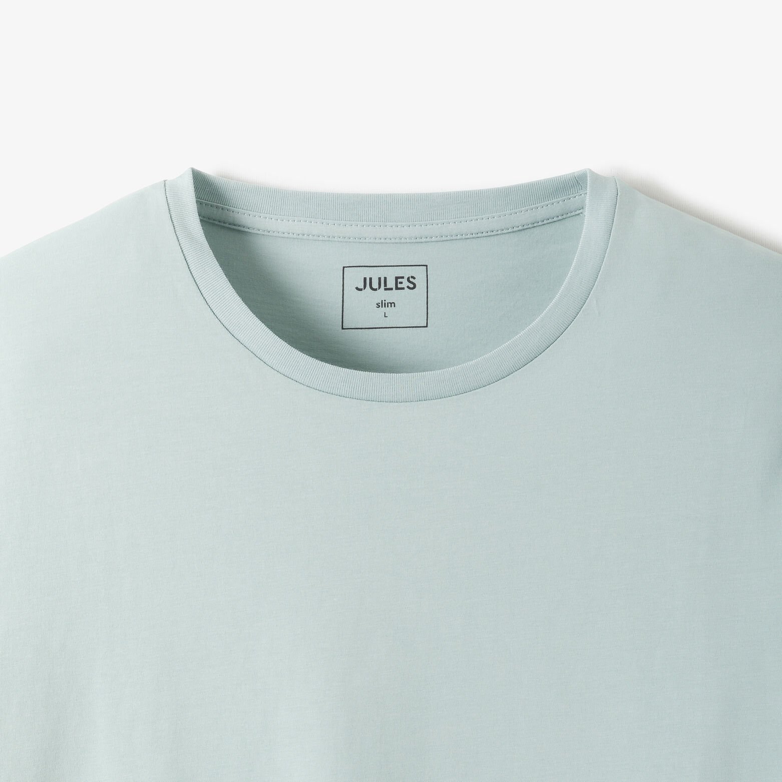 Tee shirt en coton col rond basique