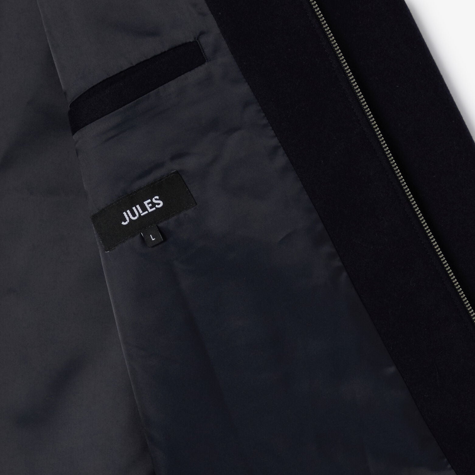 Veste col chemise zipp&eacute;e