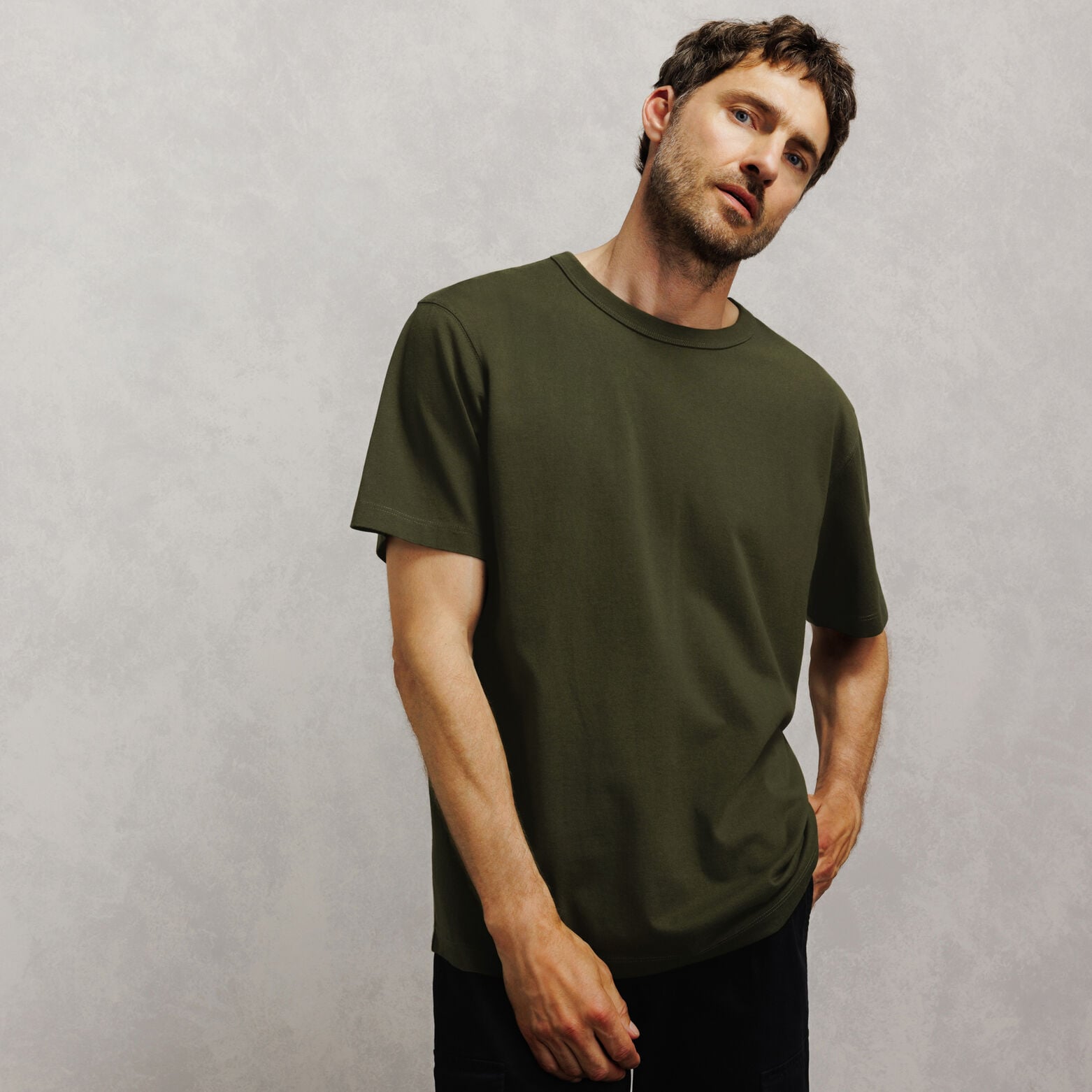 Tee shirt relax 100% coton