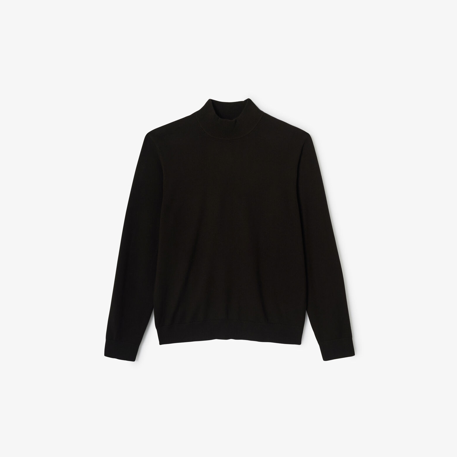 Pull col cheminée mérinos