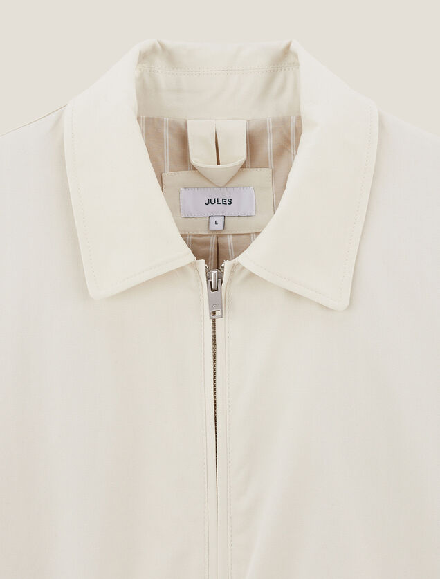 Blouson urbain col chemise