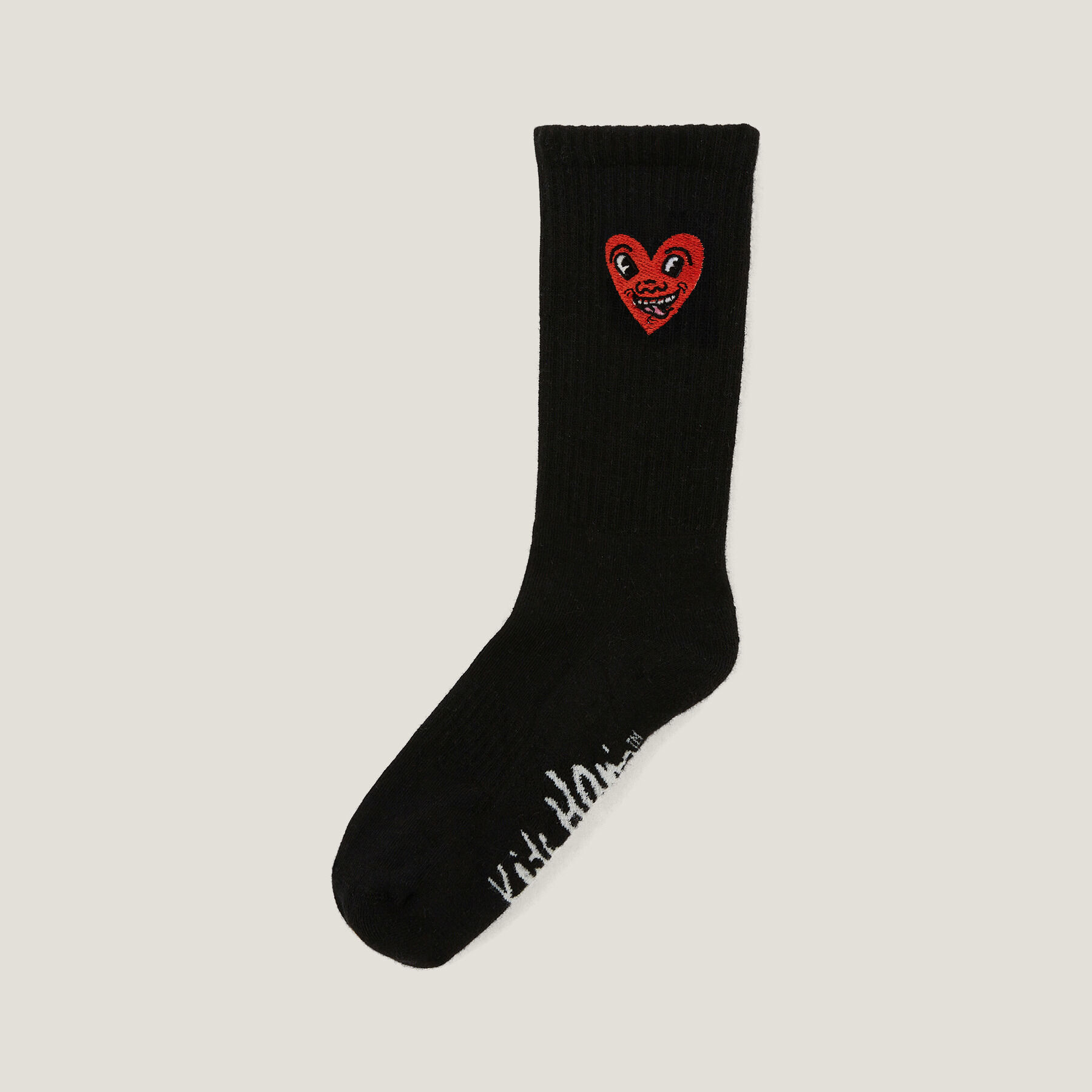 Chaussettes licence Keith Haring Noir Jules
