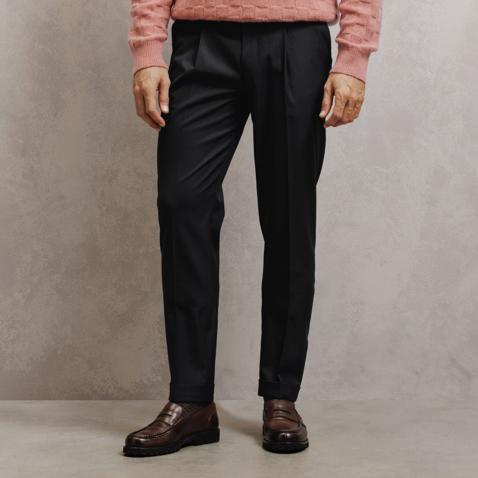 Pantalon confort tissage twill
