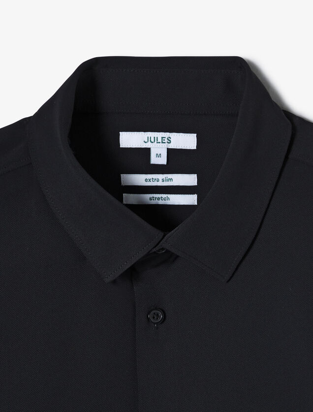 Extra slim fit polyamide elastaan overhemd