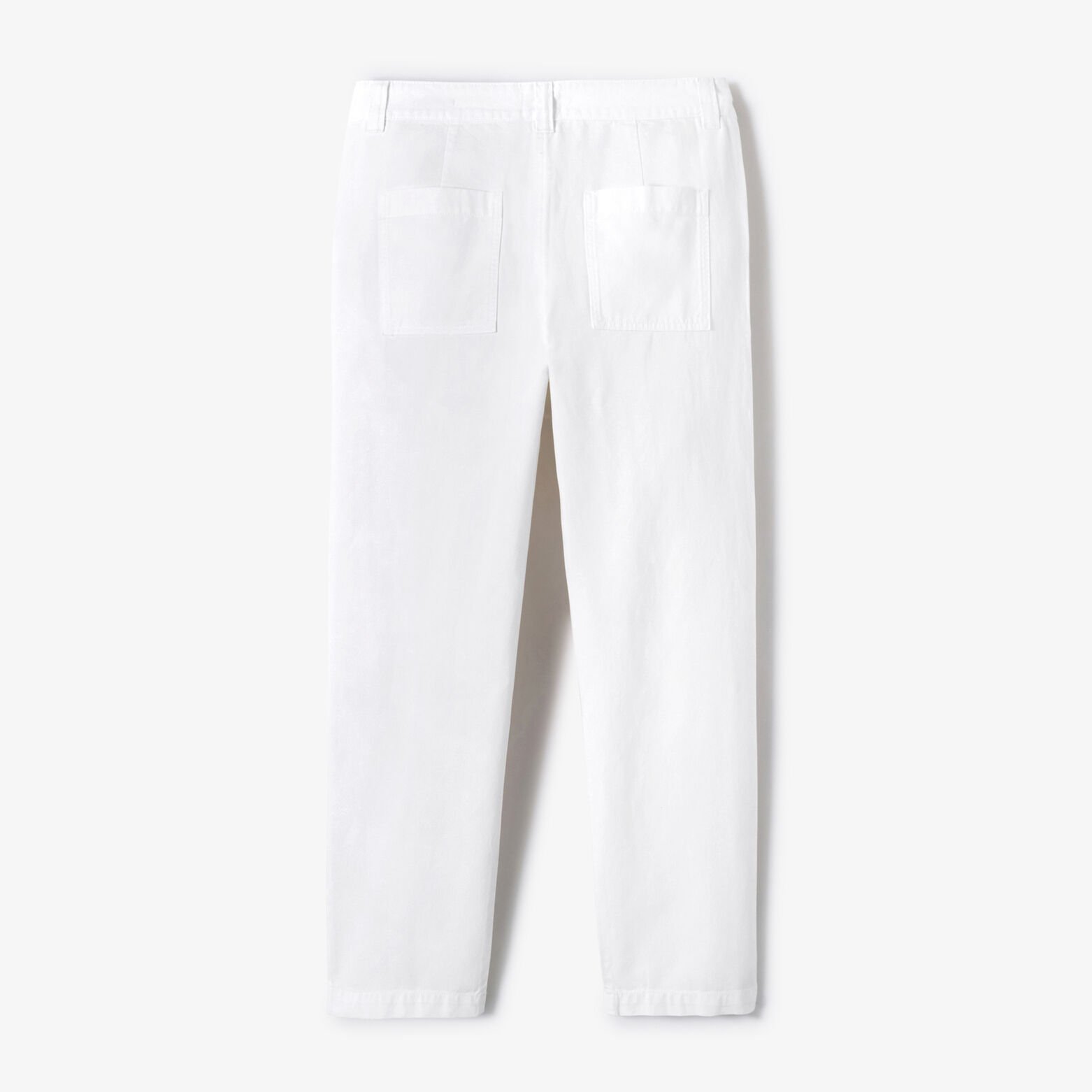 Pantalon loose en coton lin