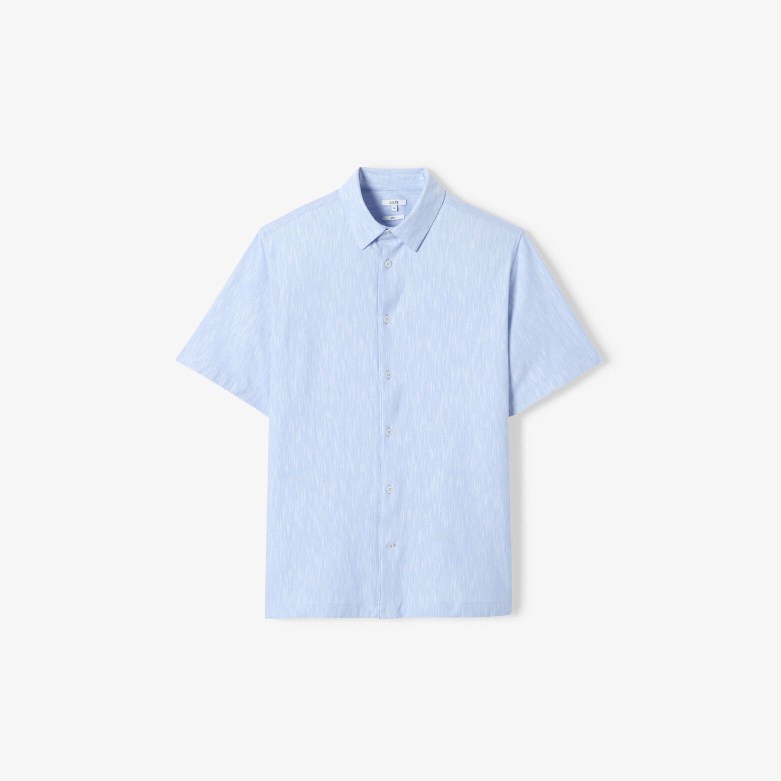 Chemisette en coton ray&eacute;e