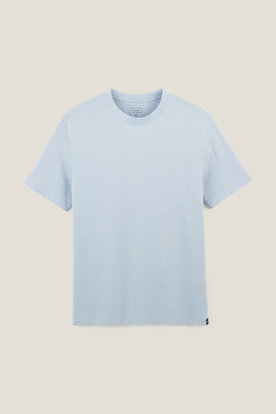 Tee shirt "le parfait by JULES" coton issu de l'ag Bleu