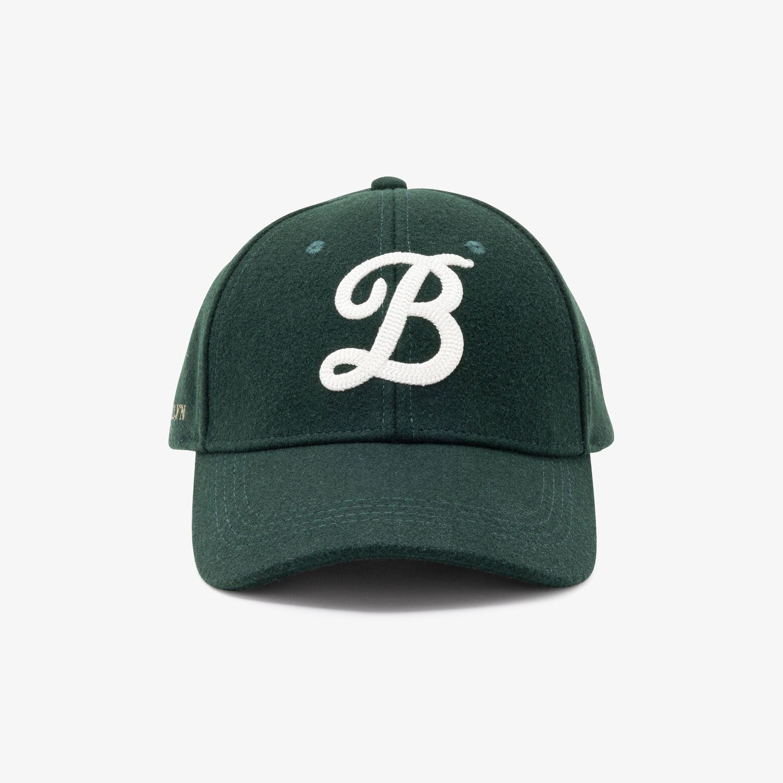 Casquette flanelle brod&eacute;e