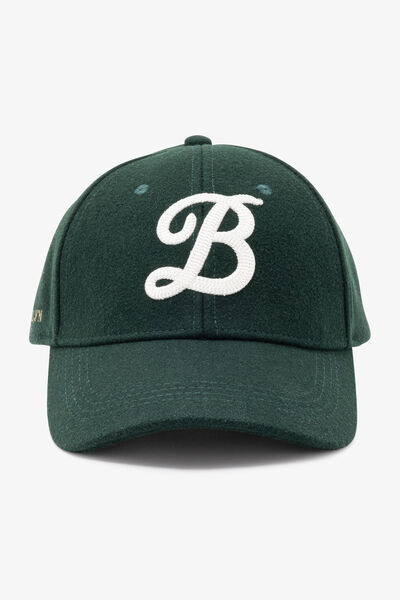 Casquette flanelle brod&eacute;e