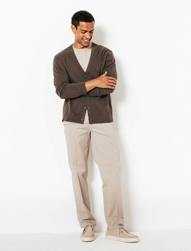 Cardigan boutonn&eacute;