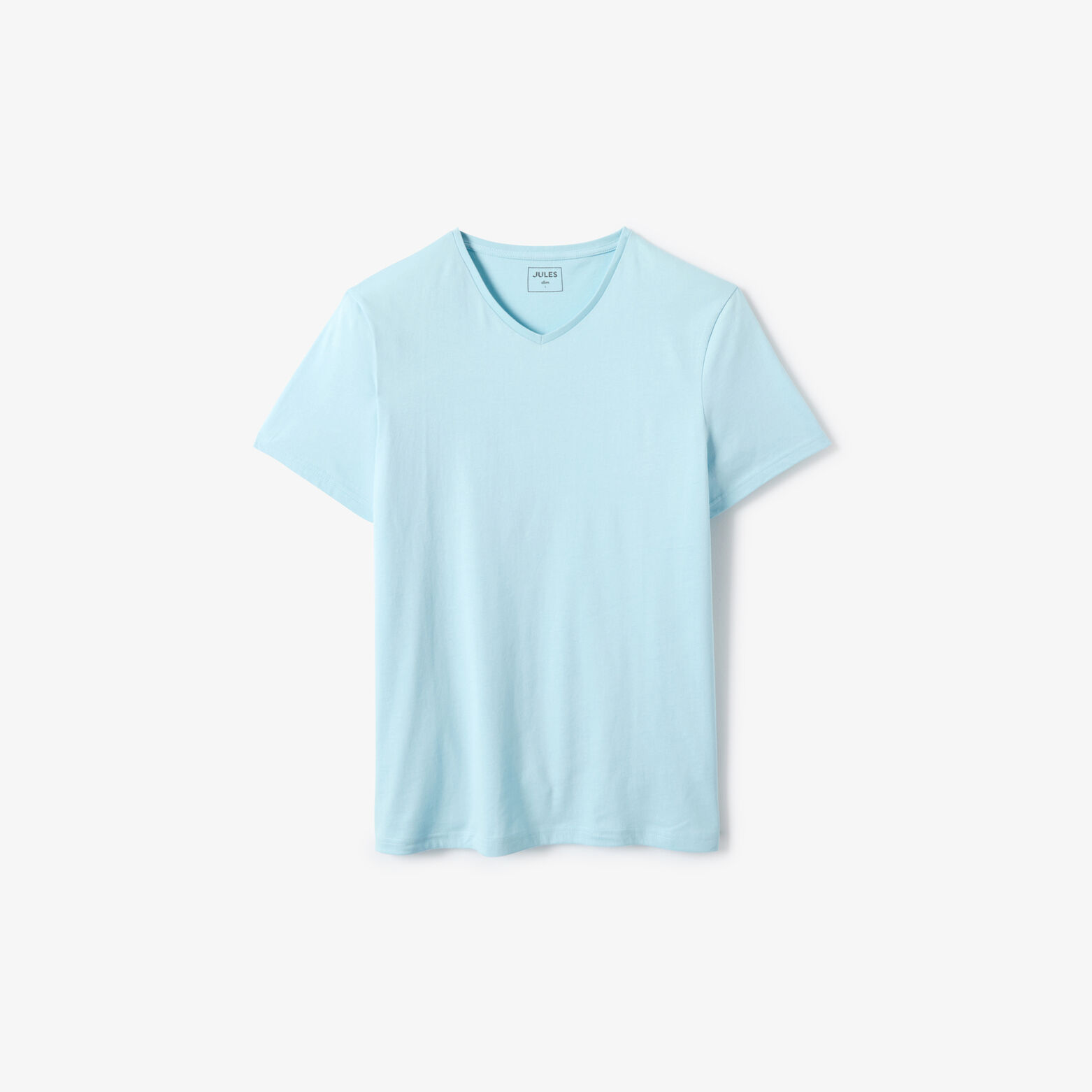 Tee shirt col V en coton