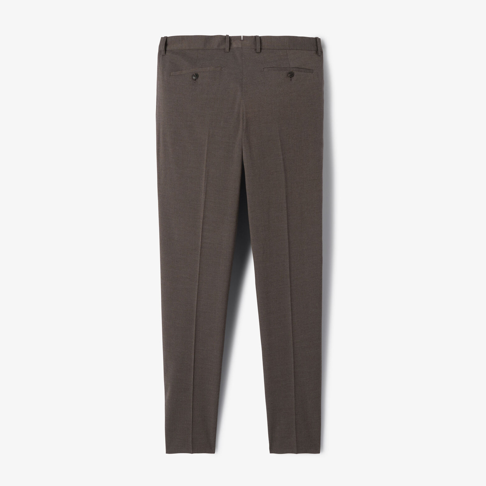 Pantalon de costume slim pied de puce