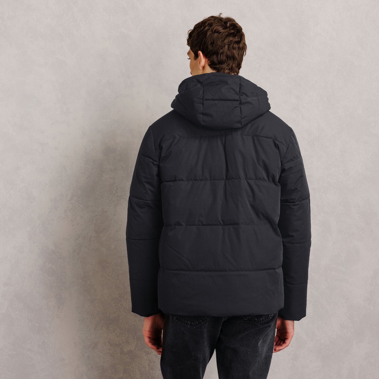 Doudoune &agrave; capuche mati&egrave;re waterproof