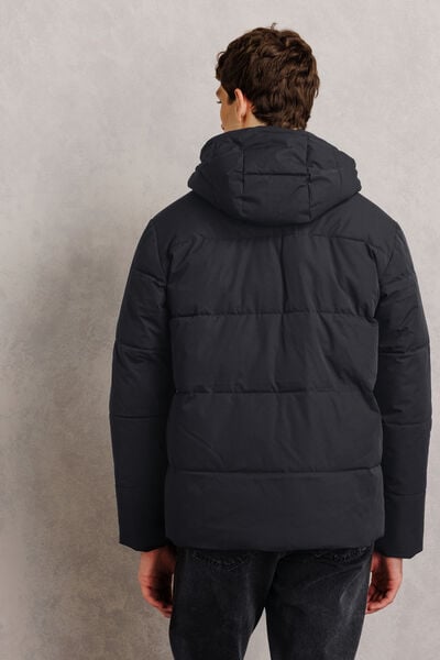 Doudoune &agrave; capuche mati&egrave;re waterproof