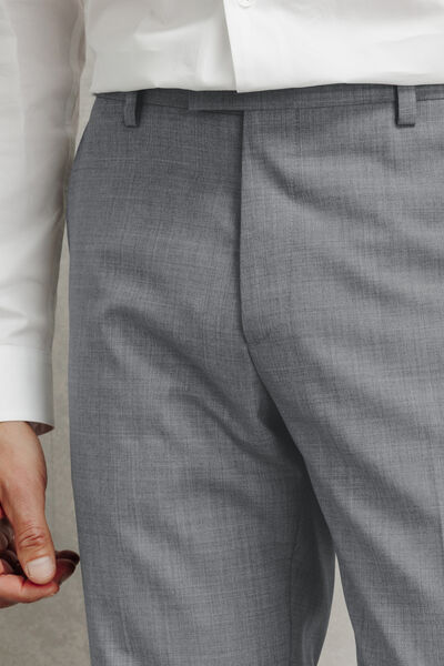 Pantalon de costume slim 100% laine italienne