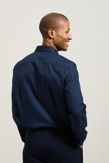 Chemise sans repassage slim en coton