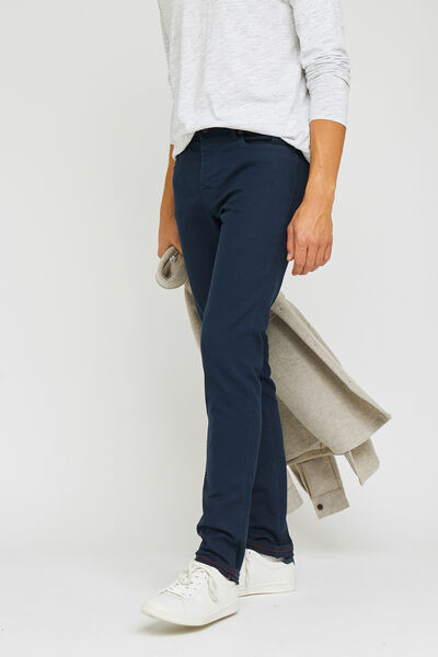 Pantalon Chino Bleu Homme Jules