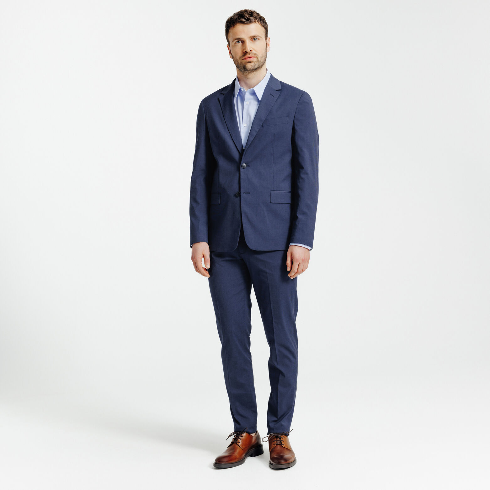 Veste de costume slim pied de puce