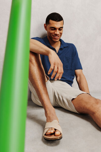 Polo Bleu fonc&eacute;