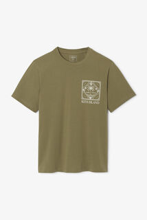 T-shirt ronde hals met print