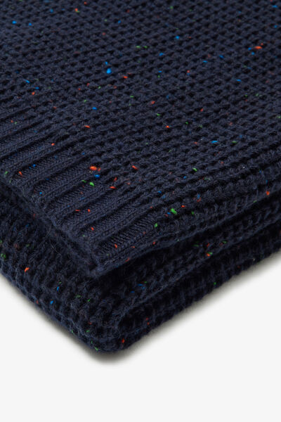 Echarpe unie en maille