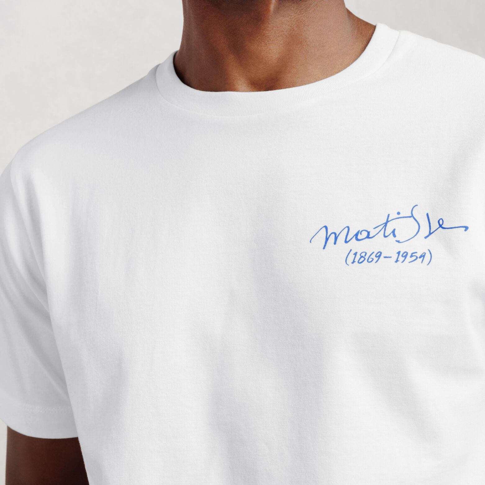 T-shirt met print voor en achter, licentie Matisse