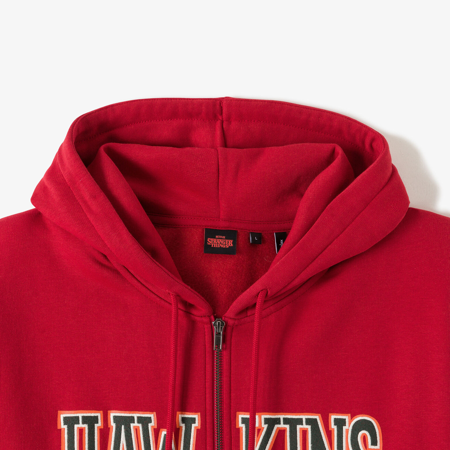 Sweat à capuche zippé licence Stranger Things