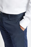 Pantalon de costume slim bi-ton