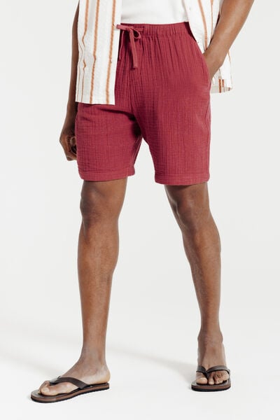 Short en gaze de coton