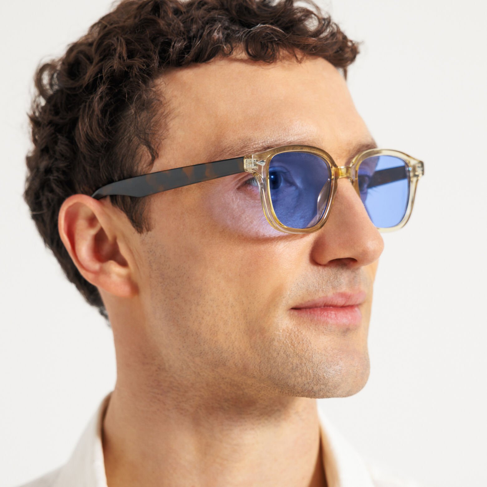 Lunettes de soleil bicolore