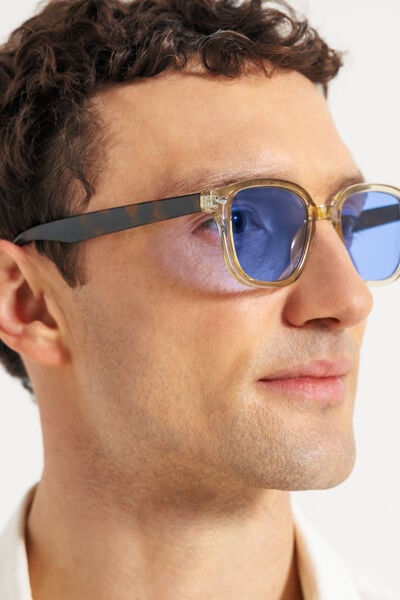 Lunettes de soleil bicolore