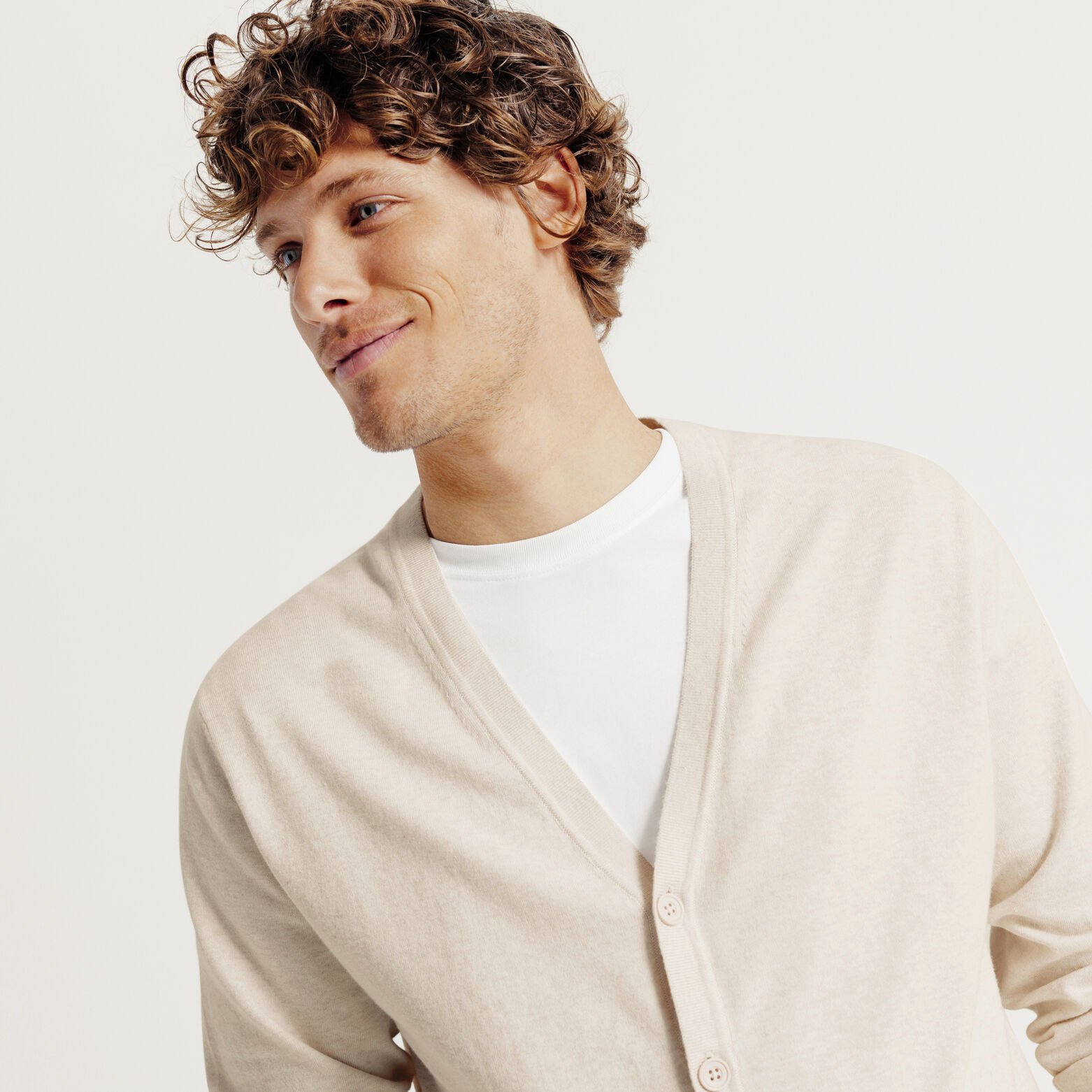 Cardigan boutonn&eacute;