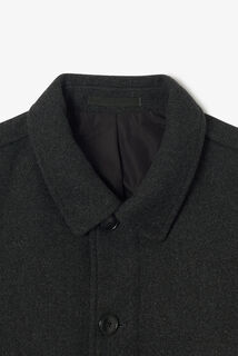 Vest met hemdskraag en knopen