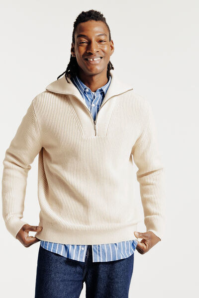 Pull col camionneur en côte