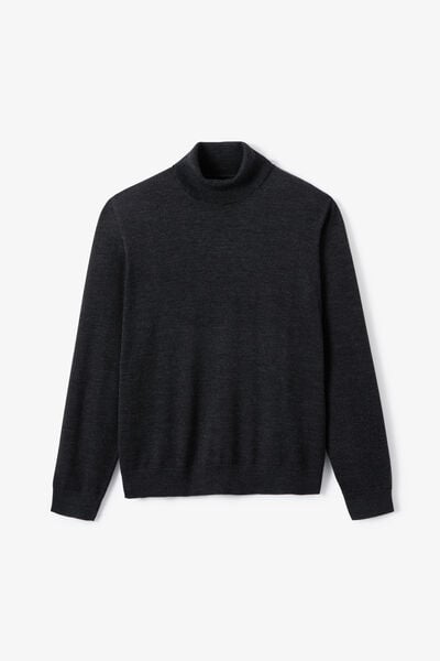 Rolkraagtrui 100% merino