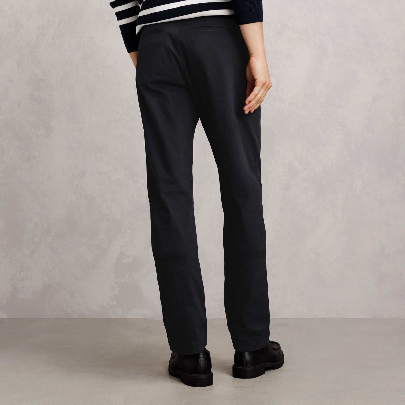 Pantalon straight twill