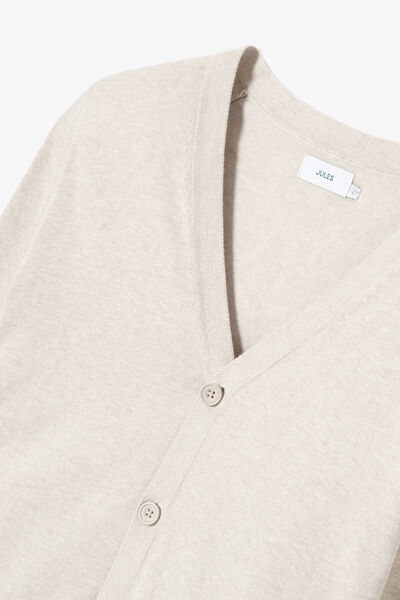 Gilet cardigan boutonn&eacute;