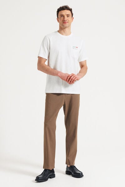 Tee shirt f&ecirc;te des p&egrave;res poche imprim&eacute;e