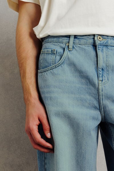 Jean skateur d&eacute;lav&eacute; 100% coton