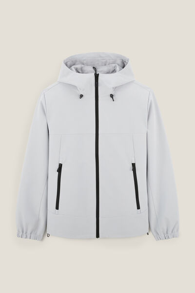 Blouson coupe vent à capuche