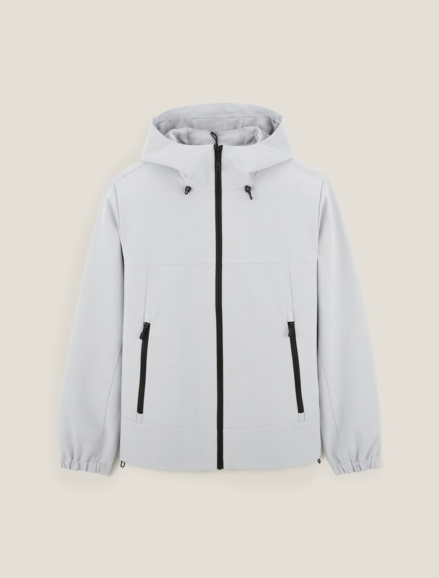 Blouson coupe vent &agrave; capuche