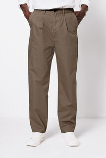 Pantalon large à plis