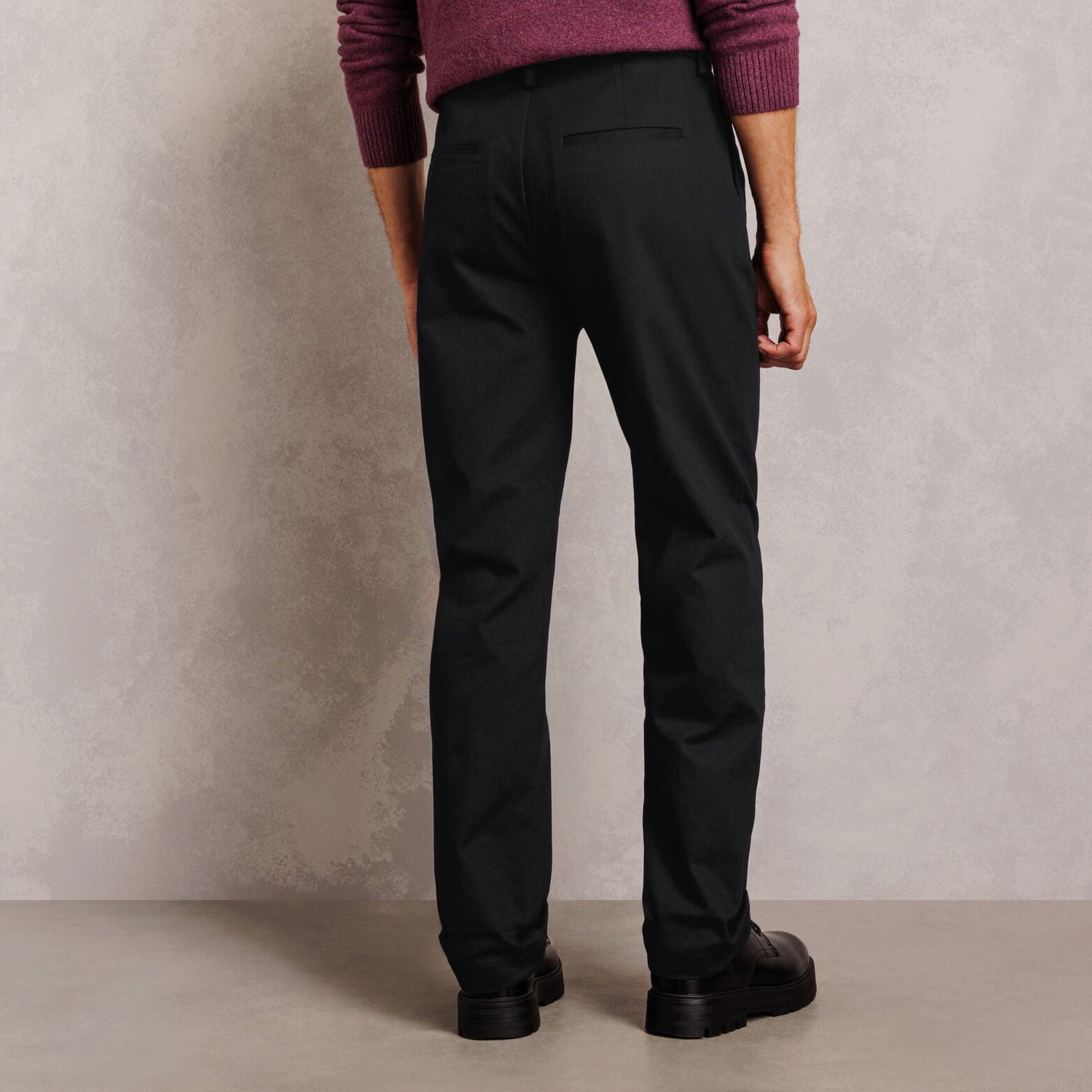 Pantalon chino loose 100% coton
