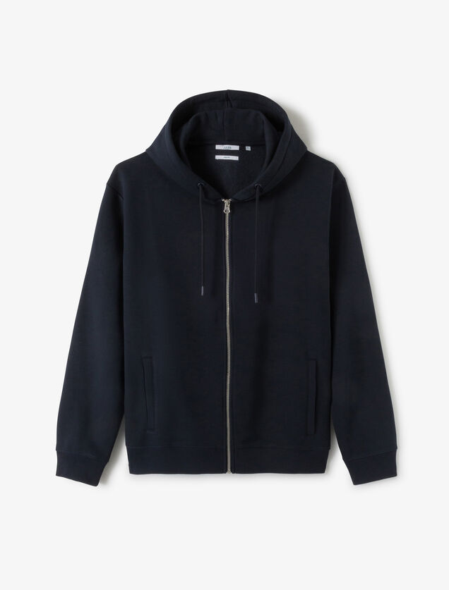 Sweat &agrave; capuche zipp&eacute;