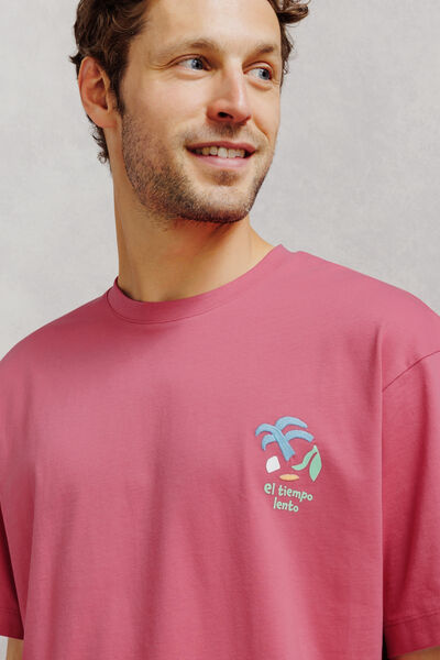 Tee shirt imprim&eacute; devant dos