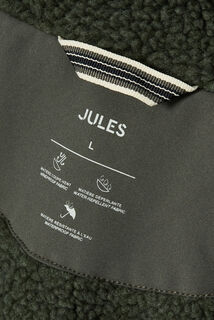 Blouson &agrave; capuche doubl&eacute; en sherpa