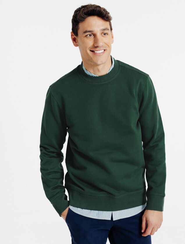 "le parfait by JULES" effen sweater ronde hals